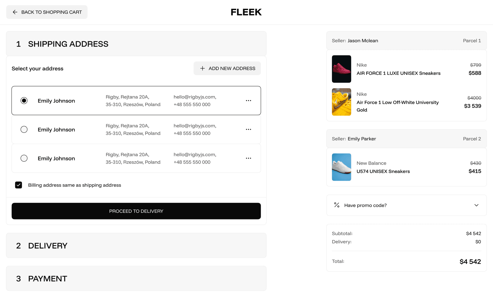 Progress indicators in multistep flows